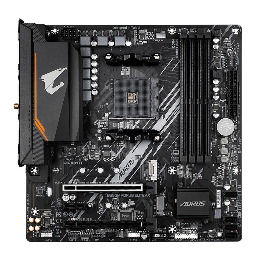 Mainboard Gigabyte B550M AORUS ELITE AX WIFI