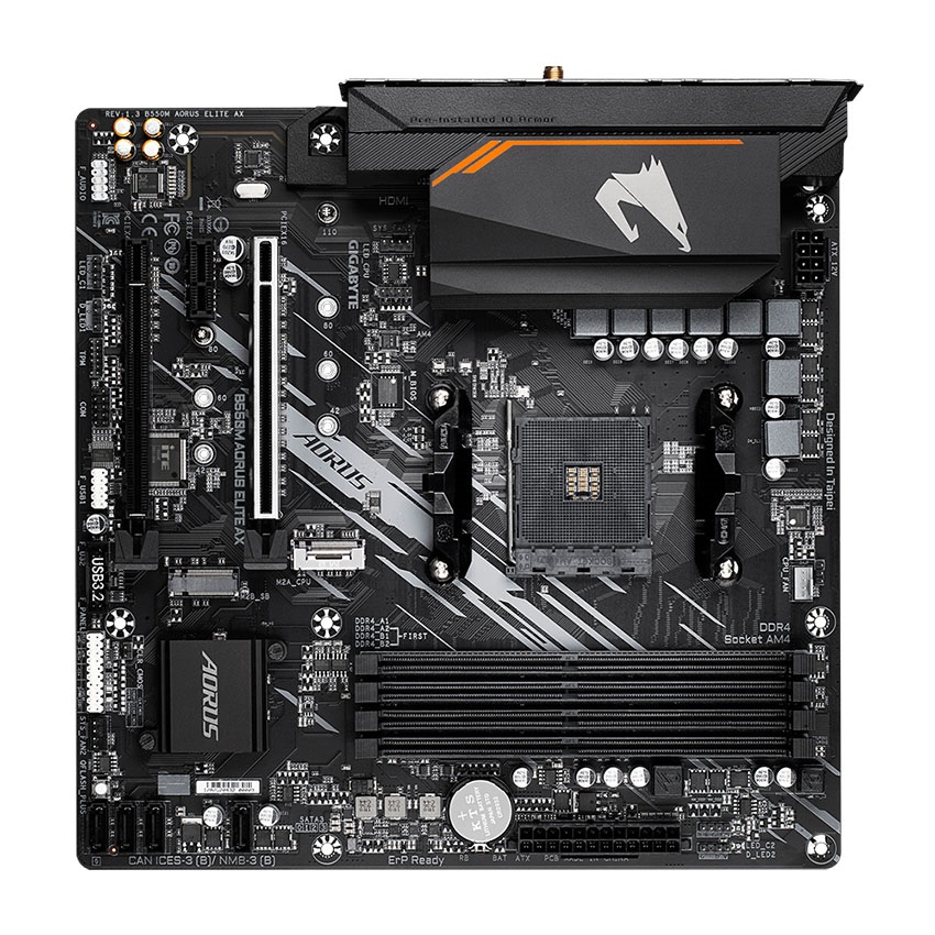 Mainboard Gigabyte B550M AORUS ELITE AX WIFI