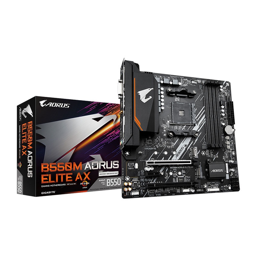 Mainboard Gigabyte B550M AORUS ELITE AX WIFI