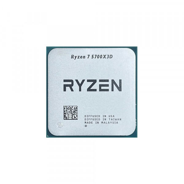 CPU AMD Ryzen 7 5700X3D TRAY (3.0GHz Upto 4.1GHz / 100MB / 8 Cores, 16 Threads / 105W / Socket AM4)