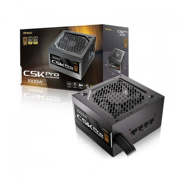 Nguồn máy tính ANTEC CSK1000 PRO BRONZE ATX3.1 PCIE 5.1 1000W