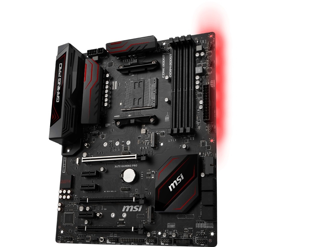 MSI X470 GAMING PRO ( Socket: AM4 , Chipset: X470 )