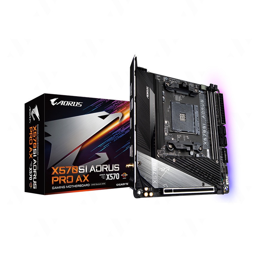 Mainboard GIGABYTE X570SI AORUS PRO AX (AMD X570, SOCKET AM4, Mini-ITX, 2 x DDR4, WIFI)