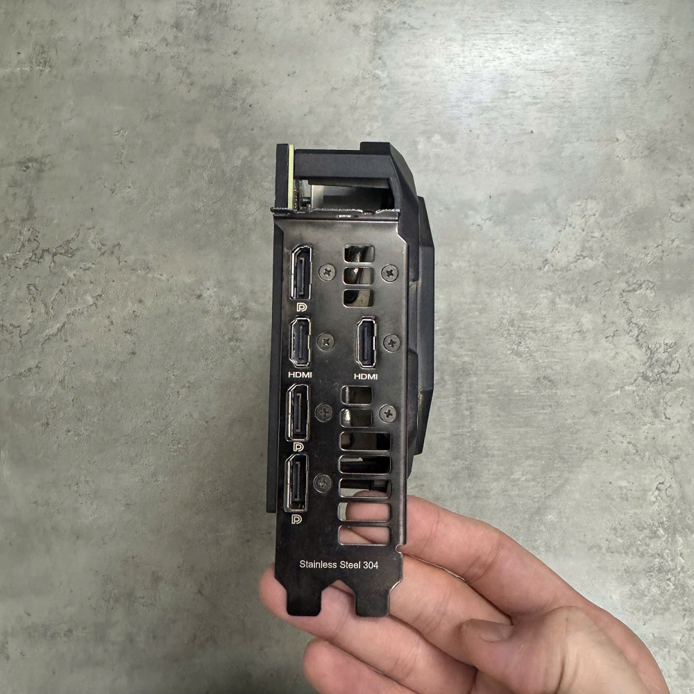 VGA ASUS ATS RTX 3060 Ti GAMING OC LHR Cũ Bảo Hành Tháng 6-2026