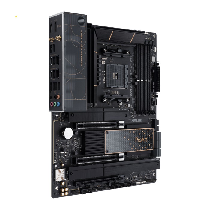 Mainboard ASUS ProArt X570-CREATOR WIFI (AMD X570, Socket AM4, ATX, 4 Khe Cắm Ram DDR4)