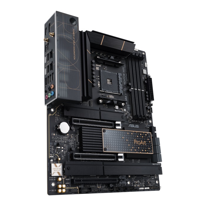 Mainboard ASUS ProArt X570-CREATOR WIFI (AMD X570, Socket AM4, ATX, 4 Khe Cắm Ram DDR4)