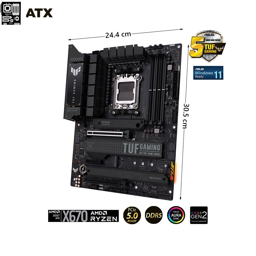 Mainboard ASUS TUF GAMING X670E-PLUS WIFI