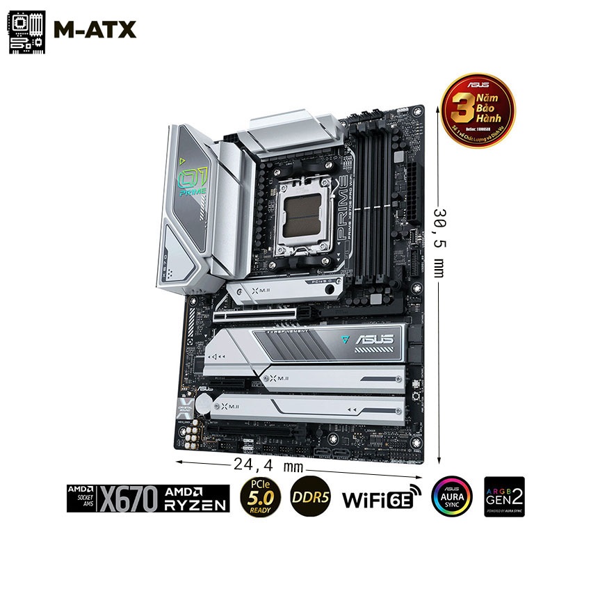 Mainboard ASUS PRIME X670E-PRO WIFI-CSM