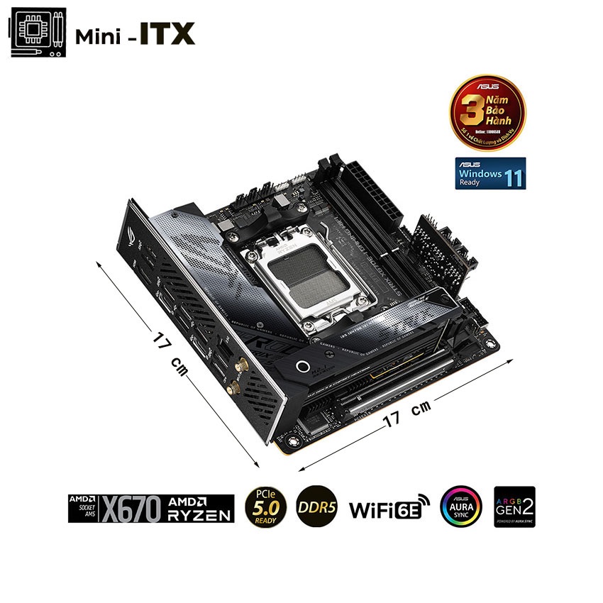 Mainboard ASUS ROG Strix X670E-I Gaming WiFi