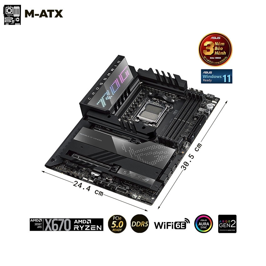 Mainboard ASUS ROG Crosshair X670E Hero