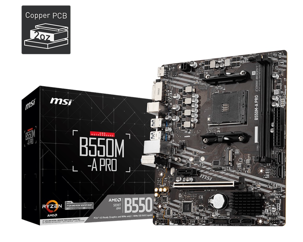 Mainboard MSI B550M-A PRO DDR4