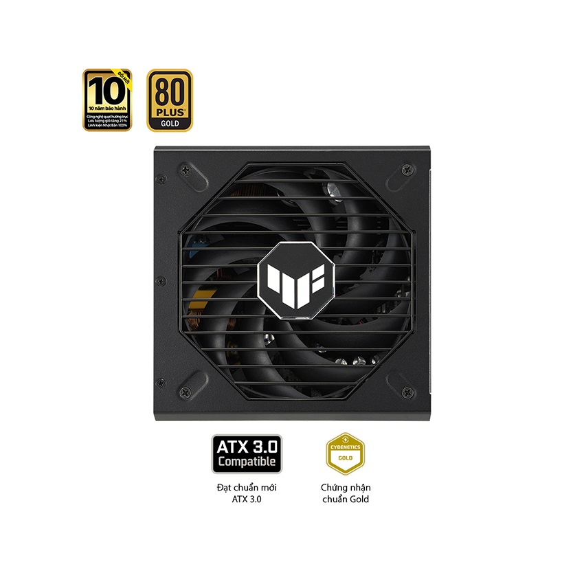 Nguồn Asus TUF Gaming 850W Gold ATX3.0 ( Pci Gen 5.0 /80 Plus Gold/Màu Đen/Full Modular)