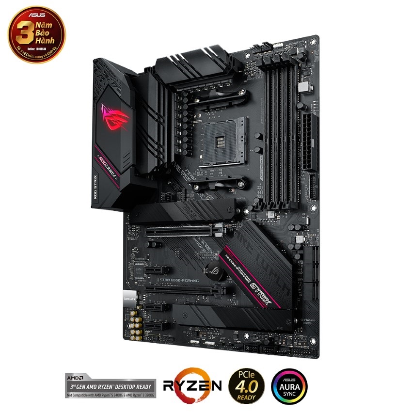 Mainboard ASUS ROG STRIX B550-F GAMING (AMD B550, Socket AM4, ATX, 4 khe RAM DRR4)