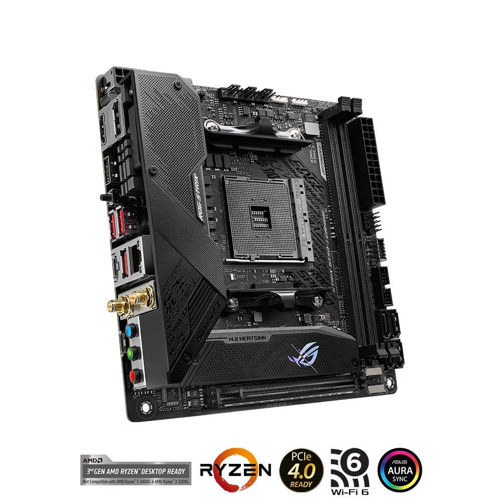 Mainboard ASUS ROG STRIX B550-I GAMING (AMD B550, Socket AM4, Mini-ITX, 2 khe RAM DRR4)