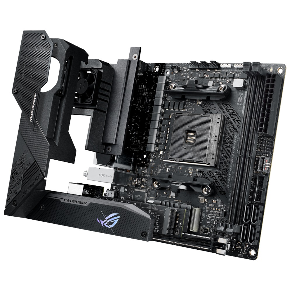 Mainboard ASUS ROG STRIX B550-I GAMING (AMD B550, Socket AM4, Mini-ITX, 2 khe RAM DRR4)