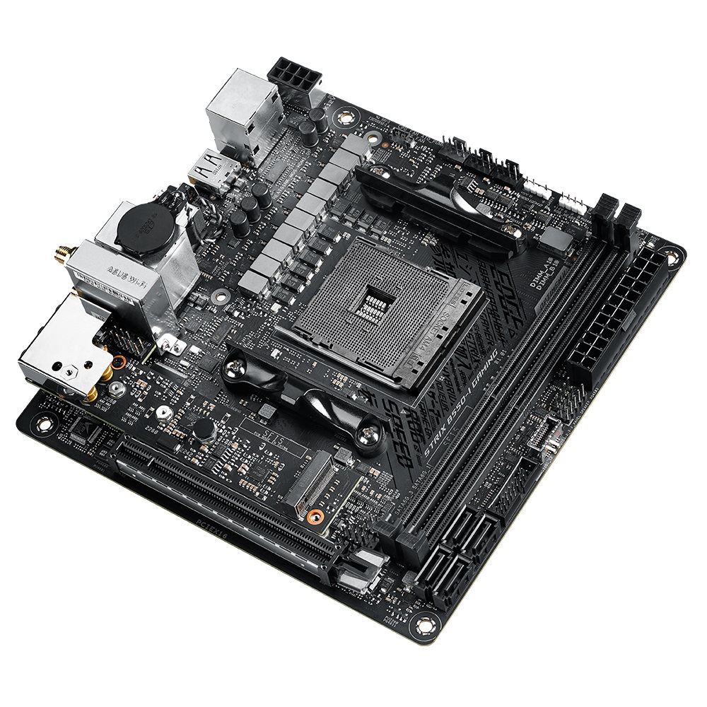 Mainboard ASUS ROG STRIX B550-I GAMING (AMD B550, Socket AM4, Mini-ITX, 2 khe RAM DRR4)