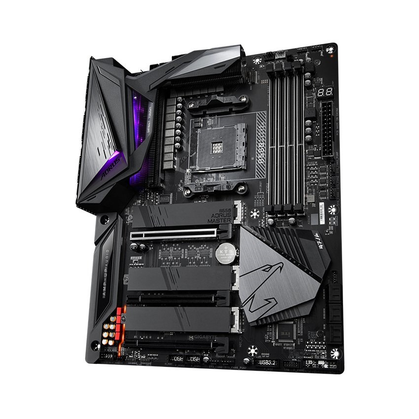 Mainboard Gigabyte B550 AORUS MASTER (AMD B550, Socket AM4, m-ATX, 4 khe RAM DDR4)