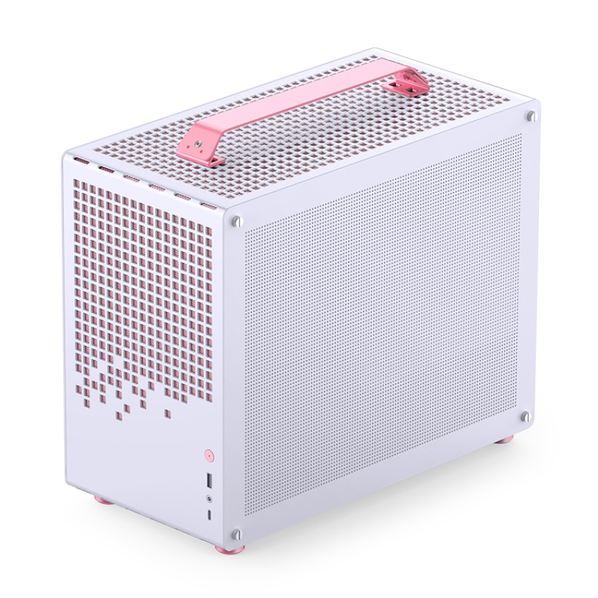 Vỏ Case JONSBO Z20 White Pink (mATX/Mid Tower/Màu Trắng Hồng )