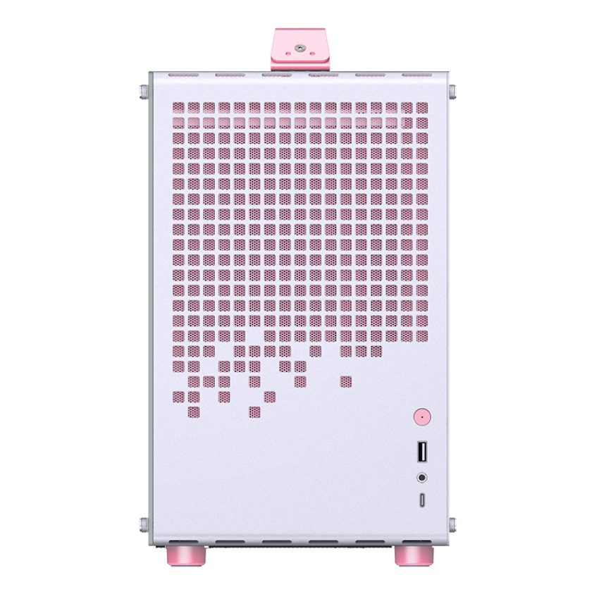 Vỏ Case JONSBO Z20 White Pink (mATX/Mid Tower/Màu Trắng Hồng )