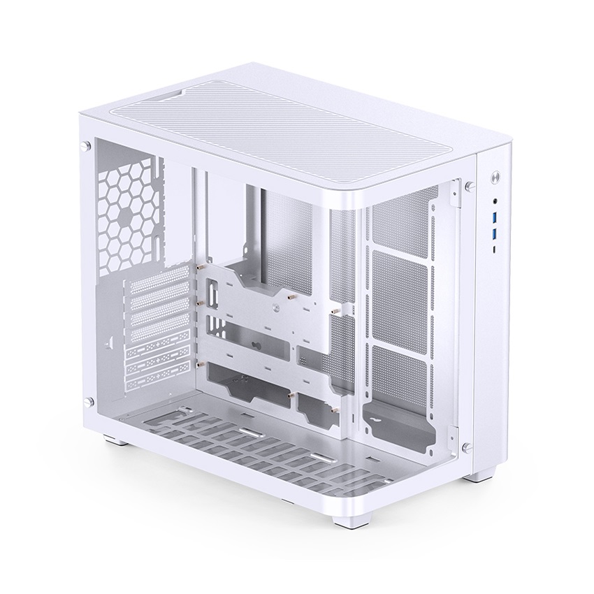 Vỏ case Jonsbo TK-3 White ( Mid Tower/Màu Trắng)  