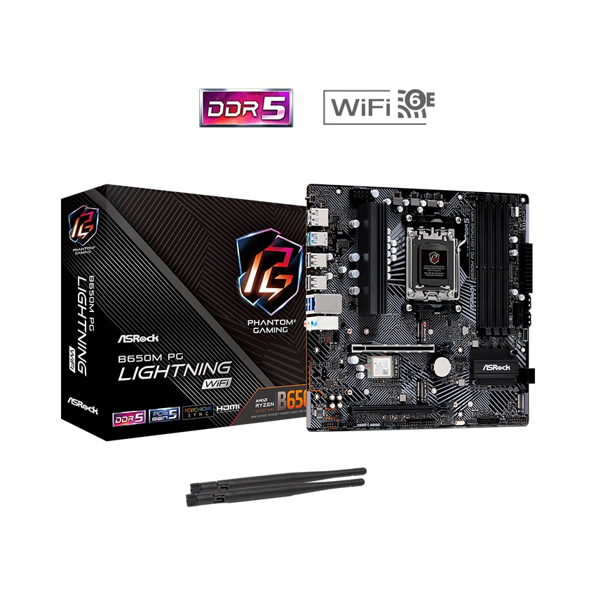 Mainboard Asrock B650M PG Lightning WiFi DDR5