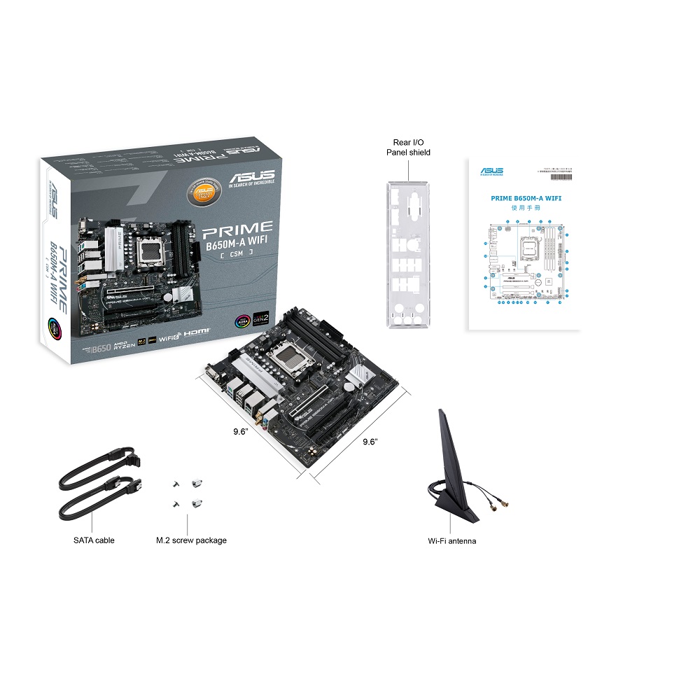 Mainboard ASUS PRIME B650M-A WIFI-CSM DDR5