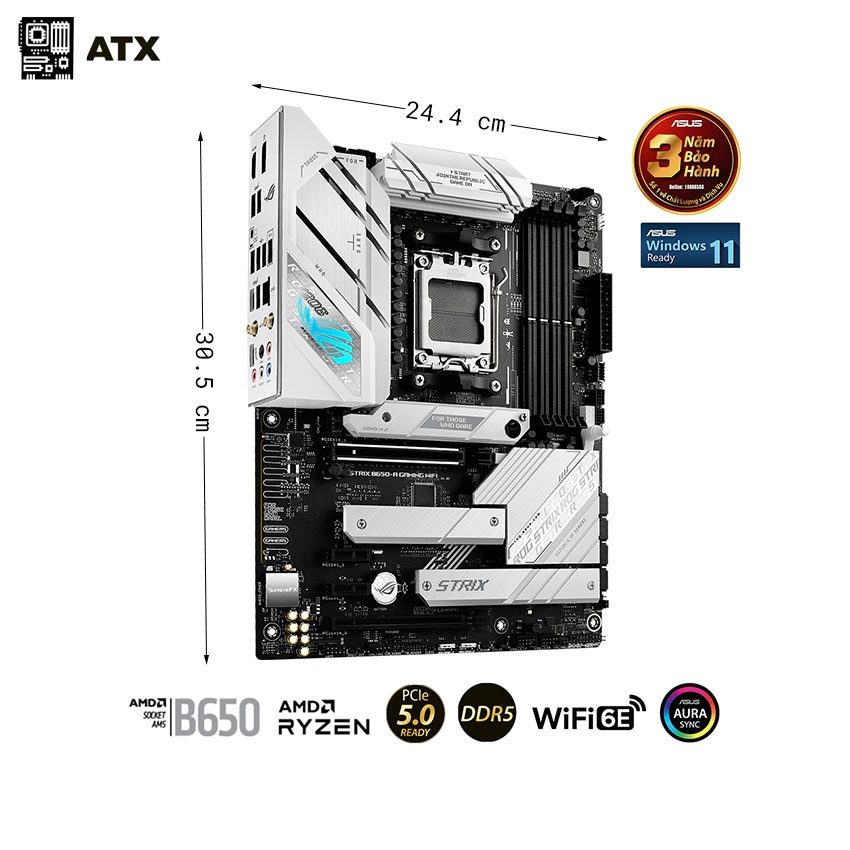 Mainboard ASUS ROG STRIX B650-A GAMING WIFI DDR5