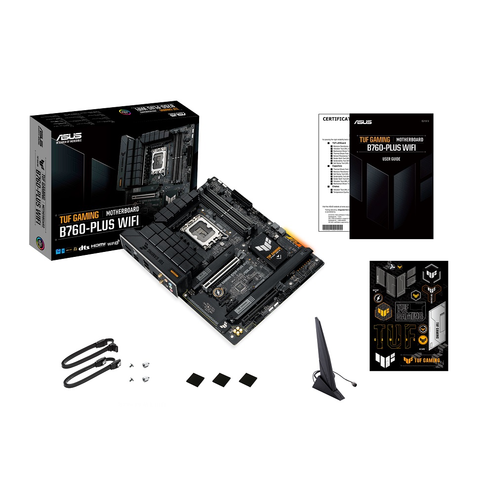  Mainboard Asus TUF Gaming B760-PLUS WIFI D5 (Intel B760/ Socket 1700/ ATX/ 4 khe ram/ DDR5 )