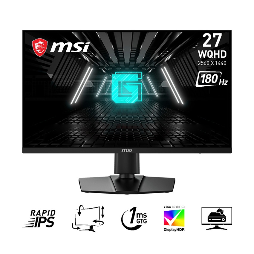 Màn hình MSI G274QPF E2 (27 inch/WQHD/Rapid IPS/180Hz/1ms)