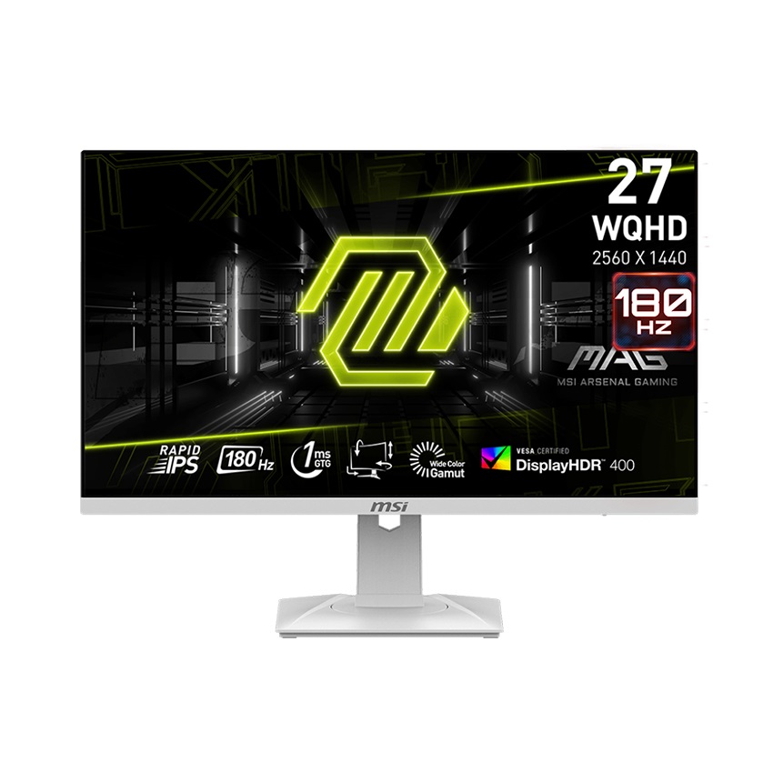 Màn hình MSI MAG 274QRFW (27 inch/WQHD/Rapid IPS/180Hz/1ms)