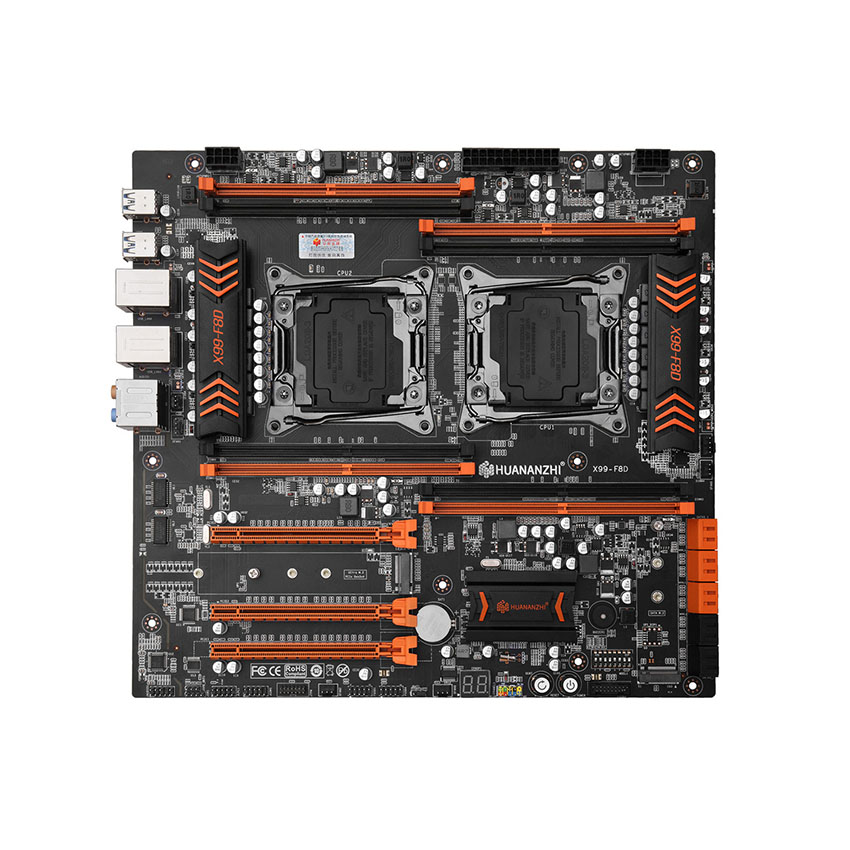 Mainboard HUANANZHI X99-F8D (Intel X99, LGA 2011-3, ATX, 8 Khe Cắm Ram DDR4)