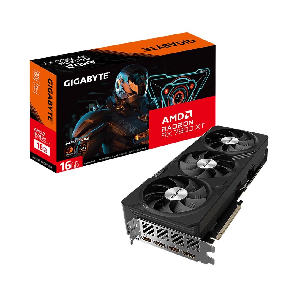 VGA Gigabyte Radeon RX 7800 XT GAMING OC 16G GDDR6 GV-R78XTGAMING OC-16GD