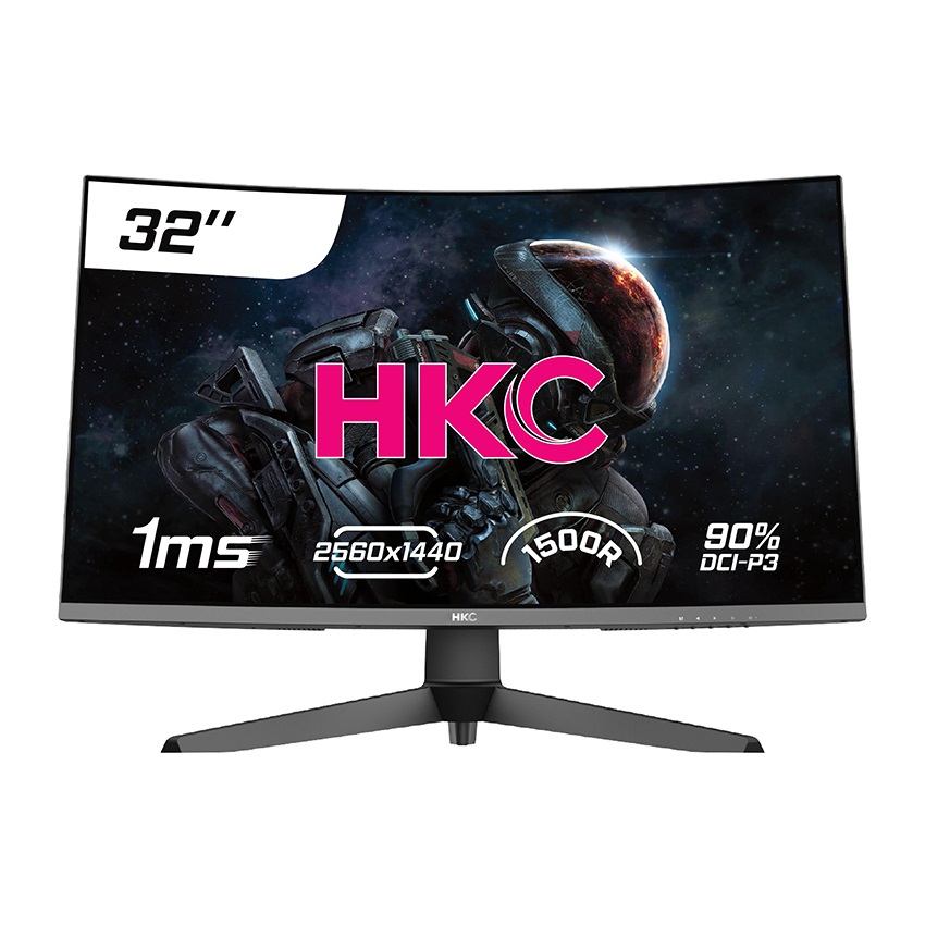 Màn hình Gaming HKC MG32K2Q (31.5 inch/QHD/VA/144Hz/1ms/300 nits/HDMI+DP)