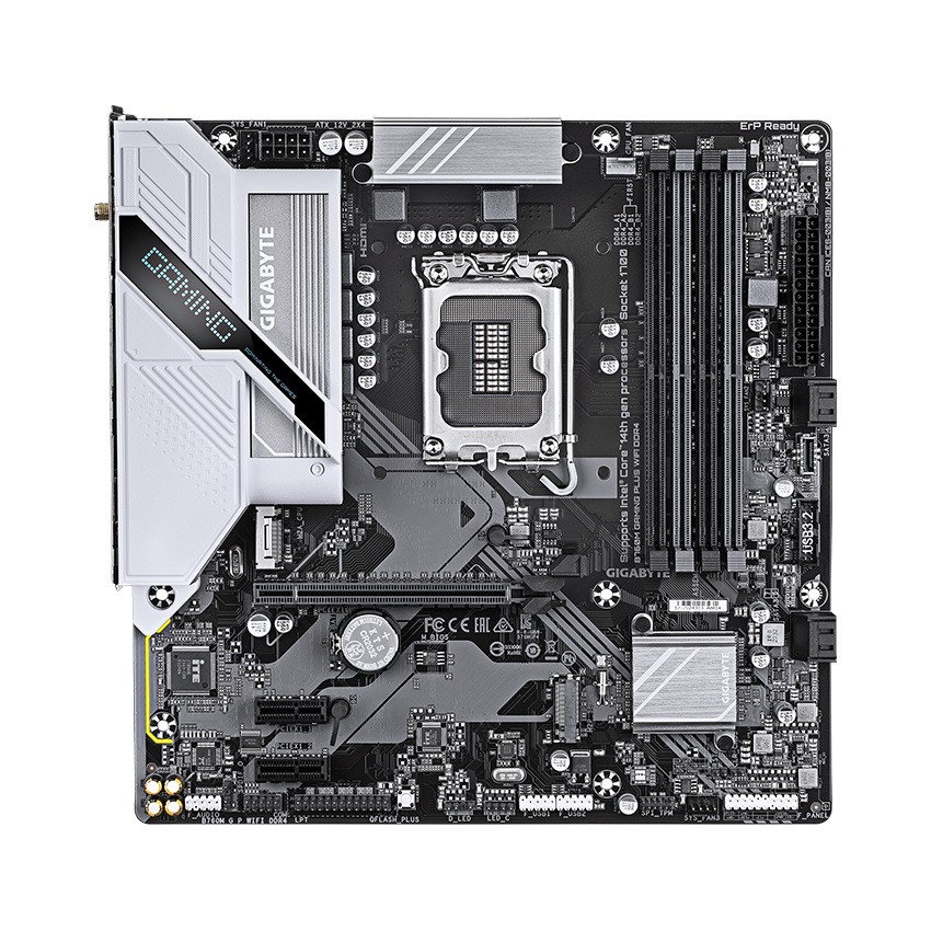 Mainboard Gigabyte B760M GAMING PLUS WIFI DDR4 (Intel B760, LGA1700, 4 x DDR4 128GB, mATX)