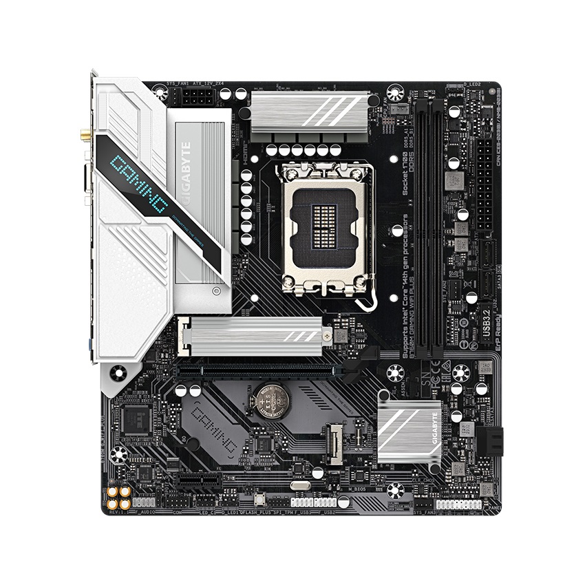 Mainboard Gigabyte B760M GAMING WIFI PLUS (Intel B760, LGA1700, 2 x DDR5 96GB, mATX)