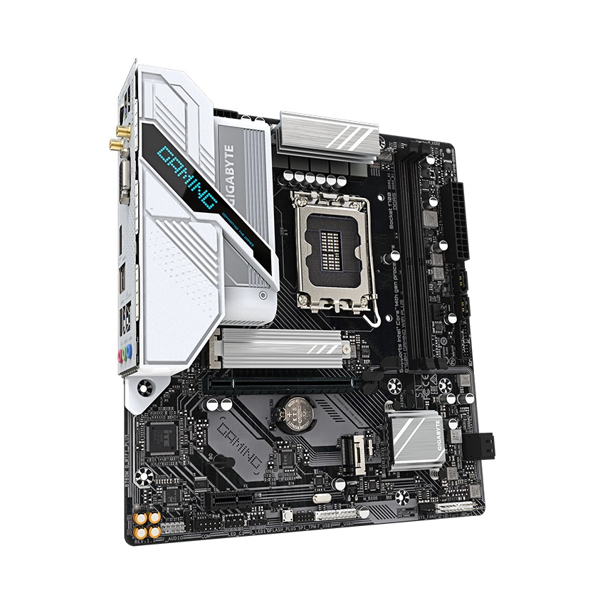 Mainboard Gigabyte B760M GAMING WIFI PLUS (Intel B760, LGA1700, 2 x DDR5 96GB, mATX)