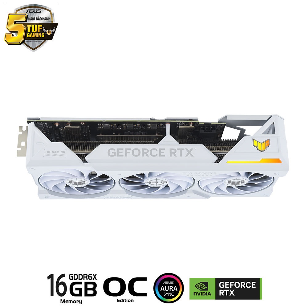 VGA Asus TUF RTX 4070 Ti SUPER-O16G-GAMING WHITE EDITION