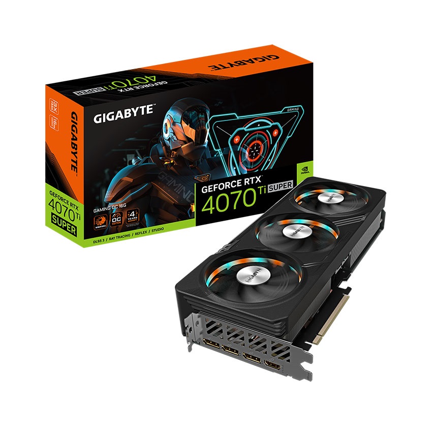 VGA Gigabyte RTX 4070 Ti SUPER GAMING OC-16G