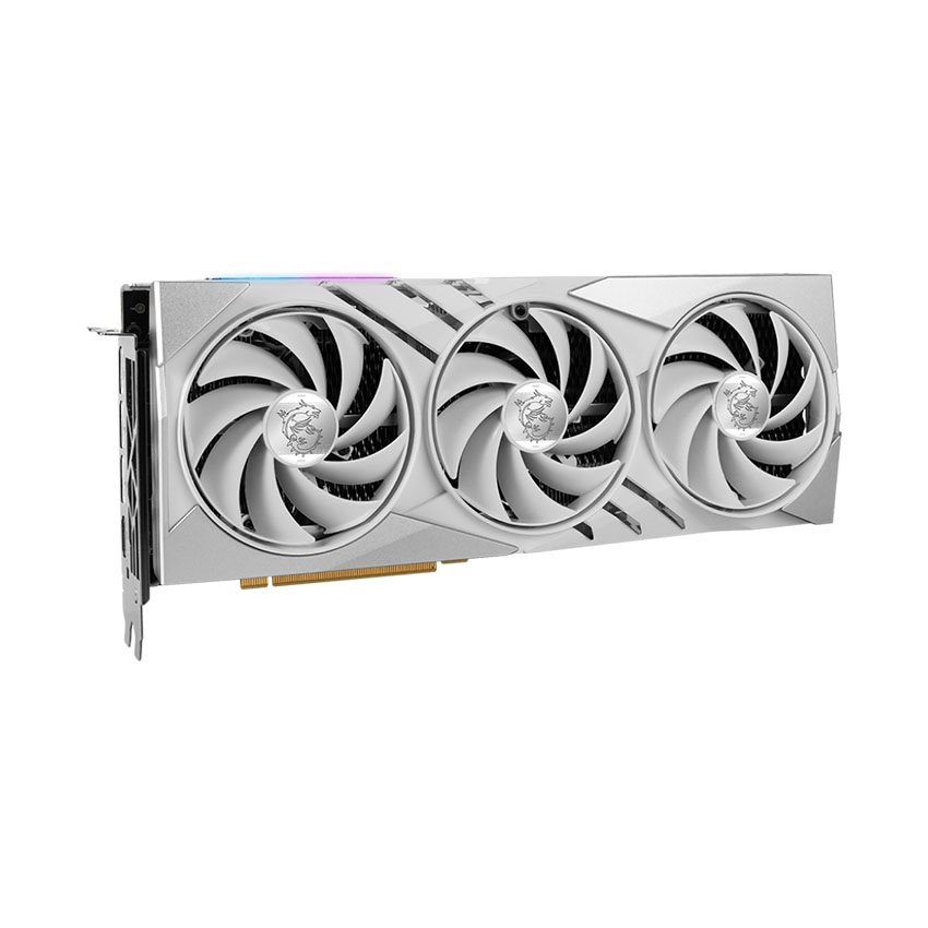 VGA MSI RTX 4070 Ti SUPER 16G GAMING X SLIM WHITE