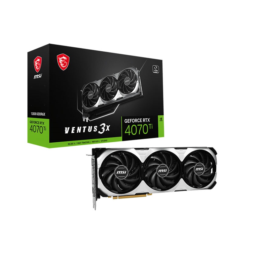 VGA MSI RTX 4070 Ti SUPER 16G VENTUS 3X OC