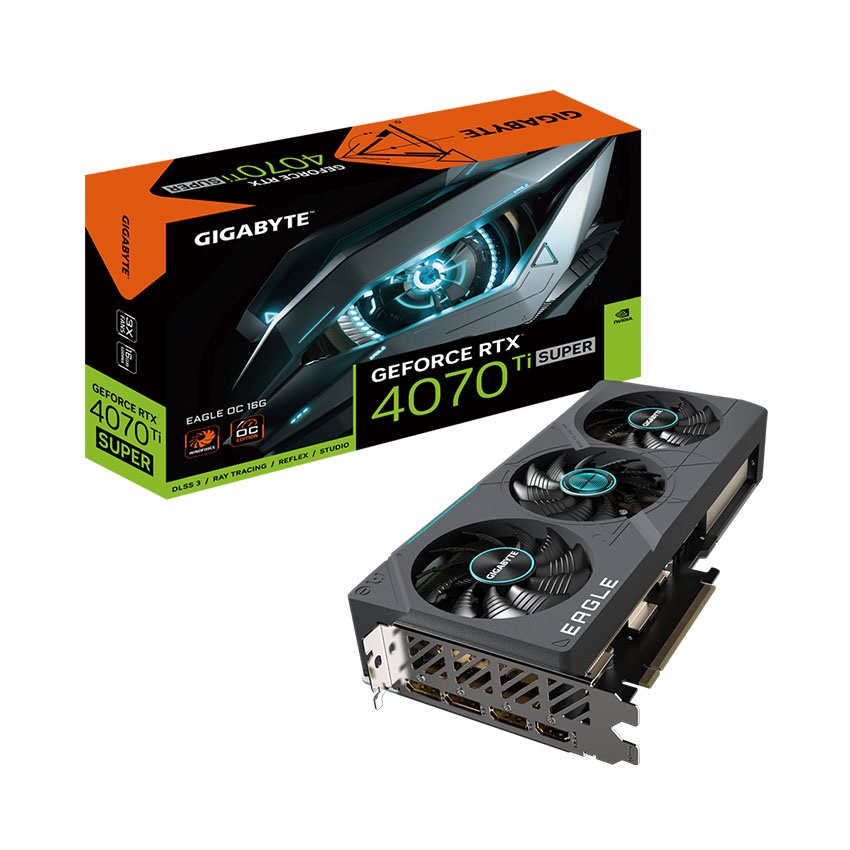 VGA Gigabyte RTX 4070 Ti SUPER EAGLE OC-16G