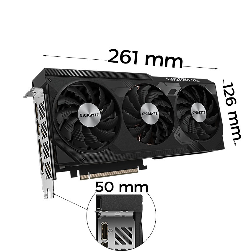 VGA Gigabyte RTX 4070 Ti SUPER WINDFORCE OC-16G