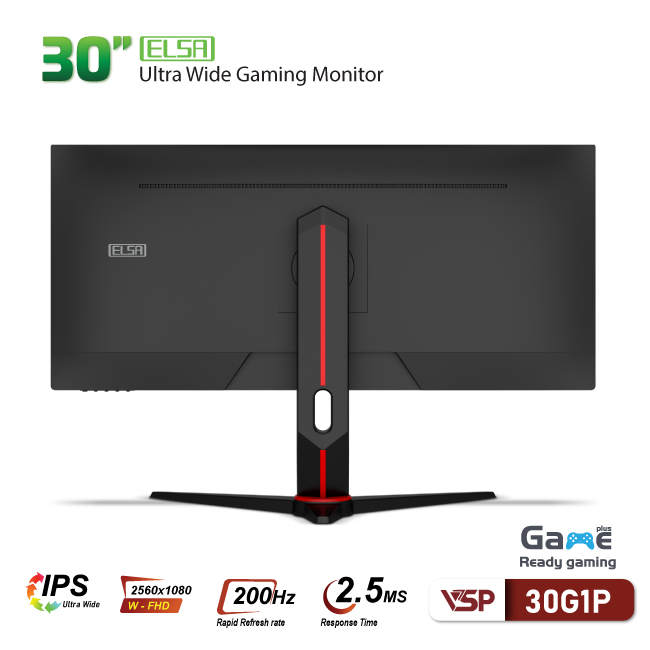 Màn hình VSP ELSA 30G1P 30 inch W-FHD IPS 200Hz 2.5ms