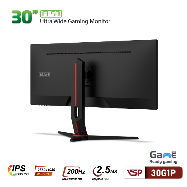 Màn hình VSP ELSA 30G1P 30 inch W-FHD IPS 200Hz 2.5ms
