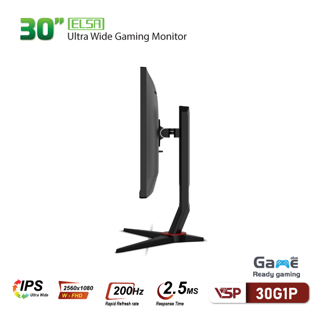 Màn hình VSP ELSA 30G1P 30 inch W-FHD IPS 200Hz 2.5ms