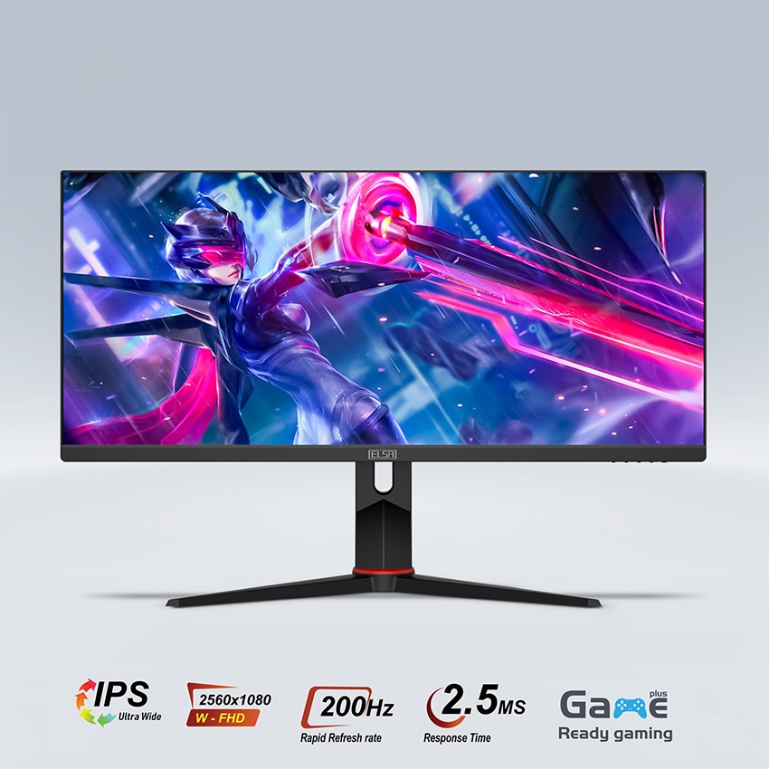 Màn hình VSP ELSA 30G1P 30 inch W-FHD IPS 200Hz 2.5ms