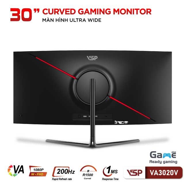 Màn hình VSP VA3020V (30 inch/WFHD/VA/200Hz/1ms/Cong)