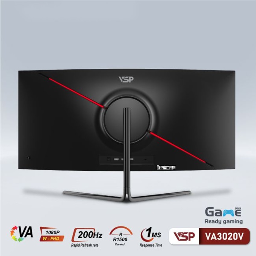 Màn hình VSP VA3020V (30 inch/WFHD/VA/200Hz/1ms/Cong)