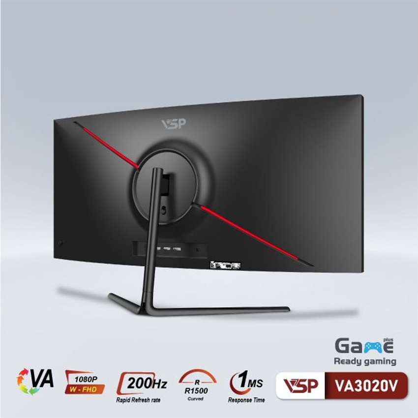 Màn hình VSP VA3020V (30 inch/WFHD/VA/200Hz/1ms/Cong)