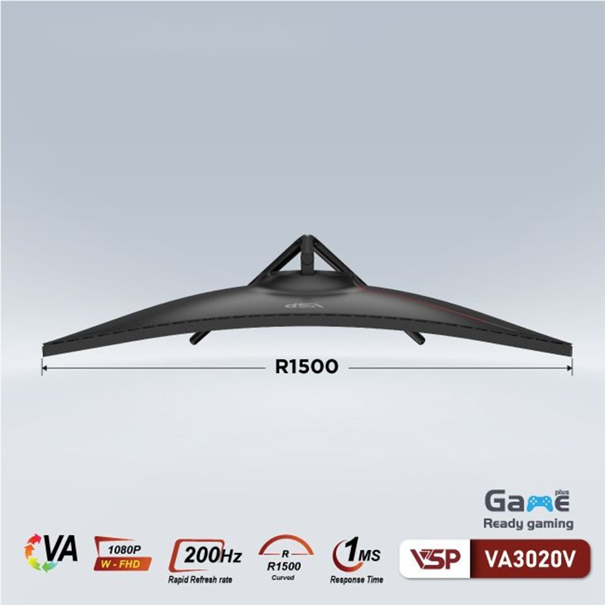 Màn hình VSP VA3020V (30 inch/WFHD/VA/200Hz/1ms/Cong)